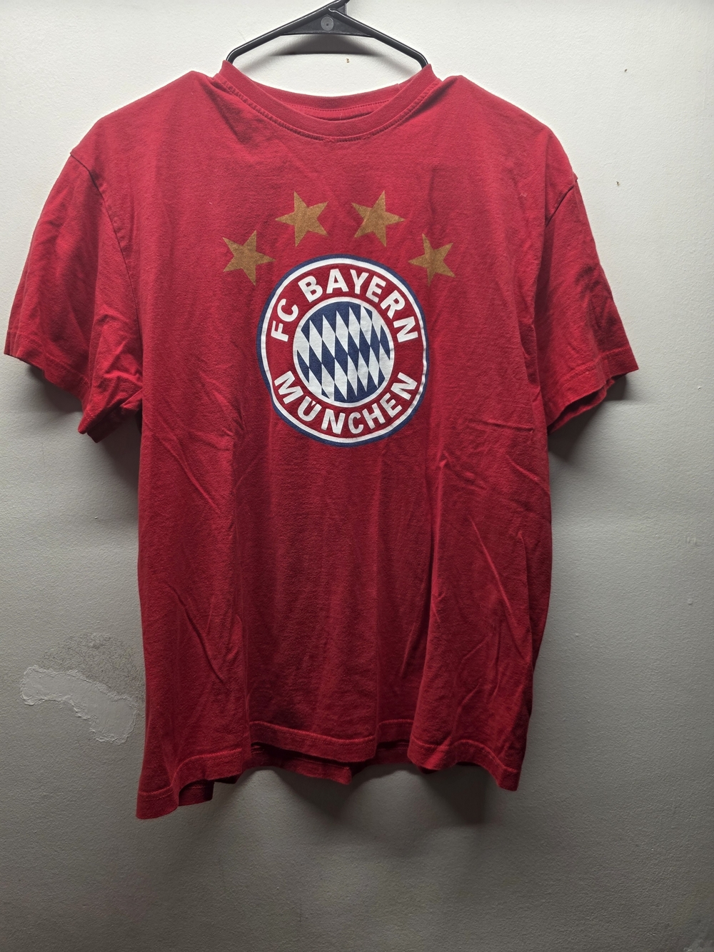 Red Short Sleeve Tee - Official Club Logo